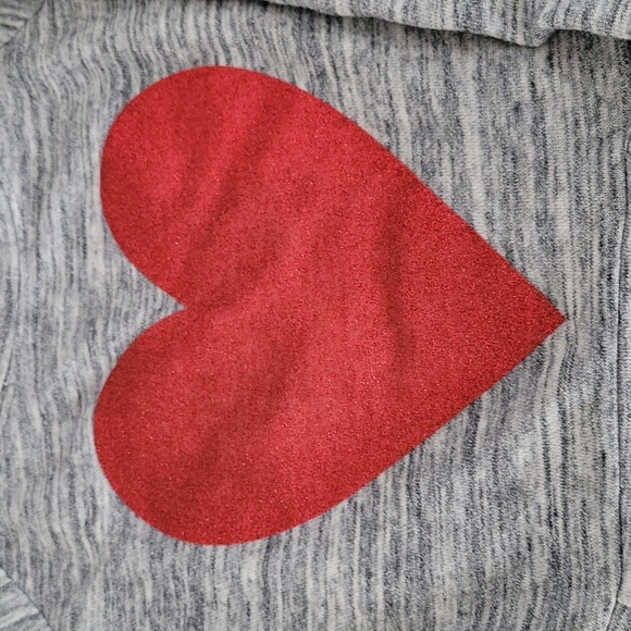 Long Sleeve dress valentine heart dress size XL - Picture 2 of 4